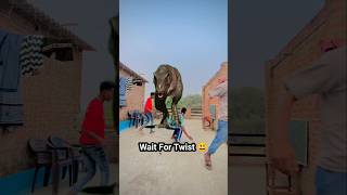 Dinosaur Aa Gaya 😲 shorts mimicry [upl. by Aliuqahs]