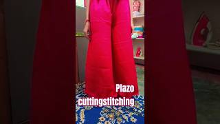 plazo cuttingandstitching shortsviral youtubeshorts [upl. by Fairweather124]