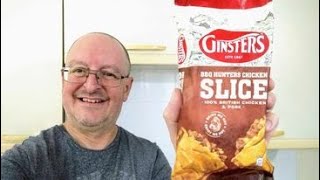 NEW Ginsters BBQ Hunters Chicken Slice  Better Than The Ginsters Chilli Pasty  Food Review [upl. by Queena153]