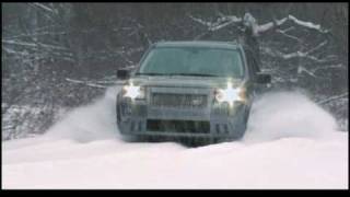 New Land Rover LR2 2009 Snow Driving [upl. by Ihn229]