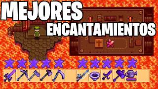 🔮ENCANTAMIENTOS DE STARDEW VALLEY👈 ¿CUAL ES MEJOR🔝 ¿QUE ENCANTAR PRIMERO🎯 GUIA 16 [upl. by Ydnat]