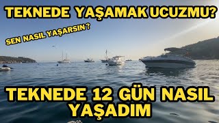 TEKNEDE 12 GÜN ADADA YAŞAMAK UCUZMU TEKNEDE NASIL YAŞANIR BURGAZADAYI GEZİYORUM 2karavandoğaolta [upl. by Fatsug582]