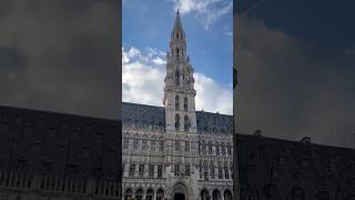 Grand Place  Brussels  Belgium 🇧🇪 brussels belgium grandplace touristplace europeancity [upl. by Edlun]