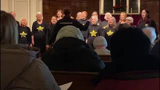 Rebecca Rowes SW London Rock Choir – Age UK  Battersea  I Wish It Could Be Christmas Everyday [upl. by Llewsor625]