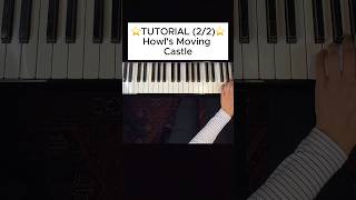 ⭐️TUTORIAL 22⭐️ Howl’s Moving Castle SLOWLeft Hand [upl. by Repsag]