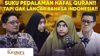 SUKU PEDALAMAN INI GAK LANCAR BAHASA INDONESIA TAPI HAFAL QURAN [upl. by Delfine]