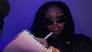 ASMR FBI agent interrogates you 👮🏽 marker sounds  ♡ ‧₊˚ ⋅ ౨ৎ [upl. by Olivette]