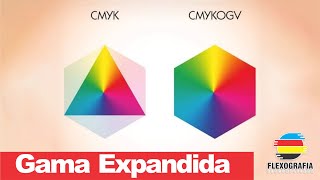 Gama Expandida CMYKOVG  Flexografica Descomplicada [upl. by Eillas651]