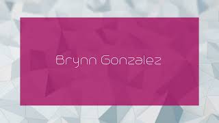 Brynn Gonzalez  appearance [upl. by Toh]