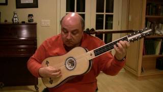 Passacaglia by Ludivico Roncalli for Baroque Guitar [upl. by Nylhsa539]