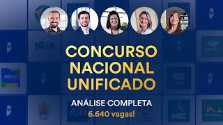 Concurso Nacional Unificado  Edital CNU publicado com 6640 vagas [upl. by Airekal]