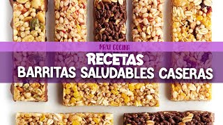 3 Recetas de BARRITAS CASERAS [upl. by Giavani624]