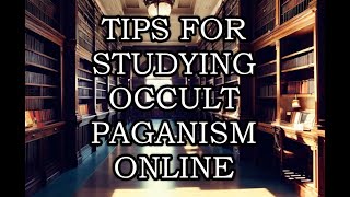 Vlog  How to research the Occult and Paganism online [upl. by Mulcahy]