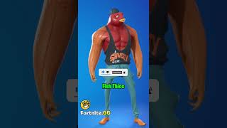 Every FISHSTICKS Reskin in Fortnite fortnite recommended [upl. by Caitrin]