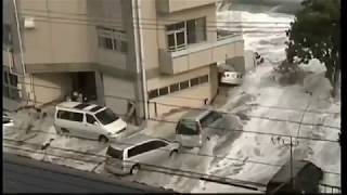 Tsunami in Kamaishi City Iwate [upl. by Chiquita]