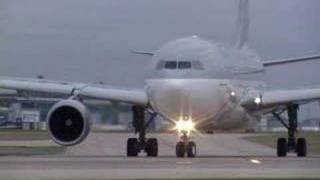 Airbus 330200 Qatar Airlines Takeoff [upl. by Richmound]