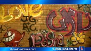 Sherwin Williams Anti Graffiti [upl. by Aivart]