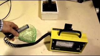 Homemade Radiation Detector Test [upl. by Yelnikcm]