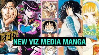 EXCITING NEW MANGA ANNOUNCEMENTS FROM VIZ MEDIA [upl. by Yeltnarb]