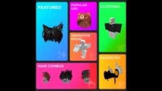 ROBLOX CATALOG AVATAR CREATOR OUTFIT IDEAS [upl. by Gerhardine]