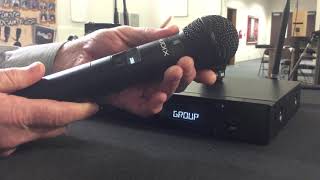 Audix Microphones  A Brief Overview of the 60 Series Audix Performance Wireless Microphone Systems [upl. by Lateehs]