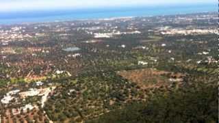 Panorama dal traliccio di telecomunicazioni alla Selva di Fasano [upl. by Ebner]