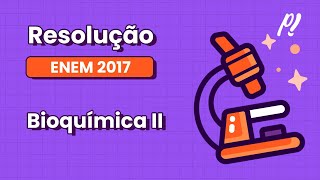 ENEM 2017  Bioquímica II  A reação em cadeia da polimerase PCR na sigla em inglês [upl. by Carol-Jean]