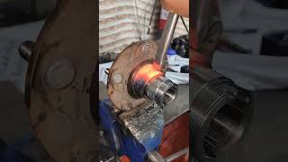 Toyota Sequoia Replace Wheel bearing [upl. by Baillieu]