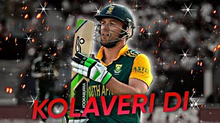 AB De Villiers ✨ Ft Kolaveri Di × Industry Baby  Attitude Status Edit 🥵 cricket ▶️ ABD [upl. by Netloc]