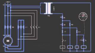 Подключение двигателя по схеме quotЗвездаТреугольникquot [upl. by Landan66]