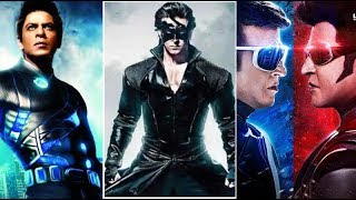 Chitti ROBOT Vs Gone RAONE Vs Krrish KRRISH  HD Video 1080p [upl. by Dnallor]