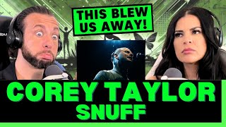 WE WENT FROM PSYCHOSOCIAL TO THIS First Time Hearing Corey Taylor  Snuff Acoustic Reaction [upl. by Auohc]