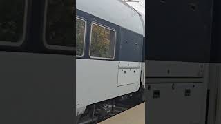 Siemens Vectron og dobbeltdækkervogne på Viby Sjælland Station danmark train dsb [upl. by Hserus]