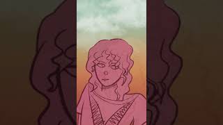 Neoptolemus and Deidamia  art greekmythology animation shorts [upl. by Haimorej]