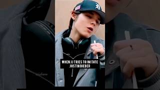 JJ Takagi sings a Justin Bieber song  Justin Jay Trainee A shorts viral trending [upl. by Lundt]