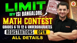 LIMIT By ISI Bangalore  Math Contest  Grades 6 to 12 and Undergraduates  Registrations Details [upl. by Nairrot]