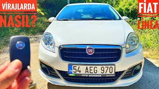 VİRAJDAN VİRAJA ATLAYAN FİAT LİNEA  13 MULTİJET 95HP  EGEA İLE KIYASLADIM  EKONOMİK AİLE ARACI [upl. by Adamson]