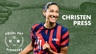 Christen Press won equal pay with USWNT now shes reimagining sports media  Equal Pay Pioneers [upl. by Mariquilla]