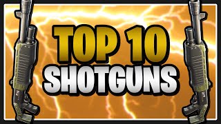 The TOP 10 Shotguns in Fortnite Save the World [upl. by Htebasyle]