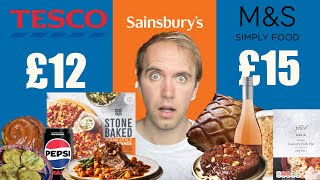 I Tried EVERY Supermarkets Dinner Meal Deal to find the best [upl. by Card]