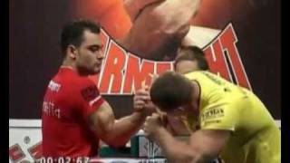 Iron Ion Oncescu  the best Romanian Armwrestler [upl. by Nodyl]