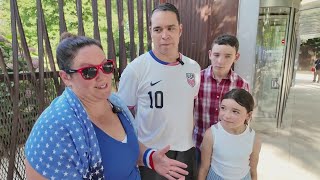 St Louis family make trip to Paris for Olympics [upl. by Ilise]