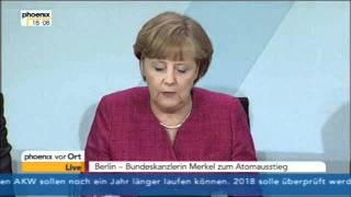 Angela Merkel zum Atomausstieg 30052011 [upl. by Edmead]