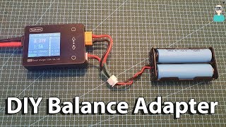 DIY 2S Battery Balance Plug Adapter  Jumper T16 Battery Case Upgrade [upl. by Ehctav672]