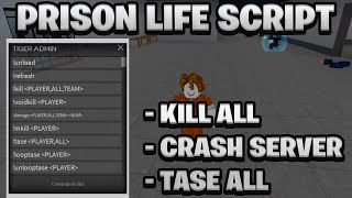 BEST OP Prison Life Script Pastebin  ROBLOX Admin Commands [upl. by Cyma]