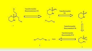 ciclofosfamida antineoplásico análisis retrosintético [upl. by Narine]