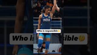 Phogat Disqualification reason behind at wrestling finalsParis2024VineshPhogatOlympics [upl. by Krever]