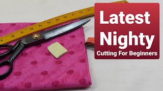 Easy Nighty Design for beginners Part 1EMODE casuals Malayalam Stitching [upl. by Terza]