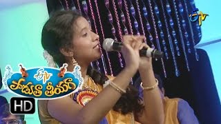 Mama Mama Song  Krishna Priya Performance in ETV Padutha Theeyaga  20th June 2016 [upl. by Mcclenaghan]