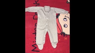 Enterizo para bebe  parte 1 de 3  A maquina [upl. by Merritt]